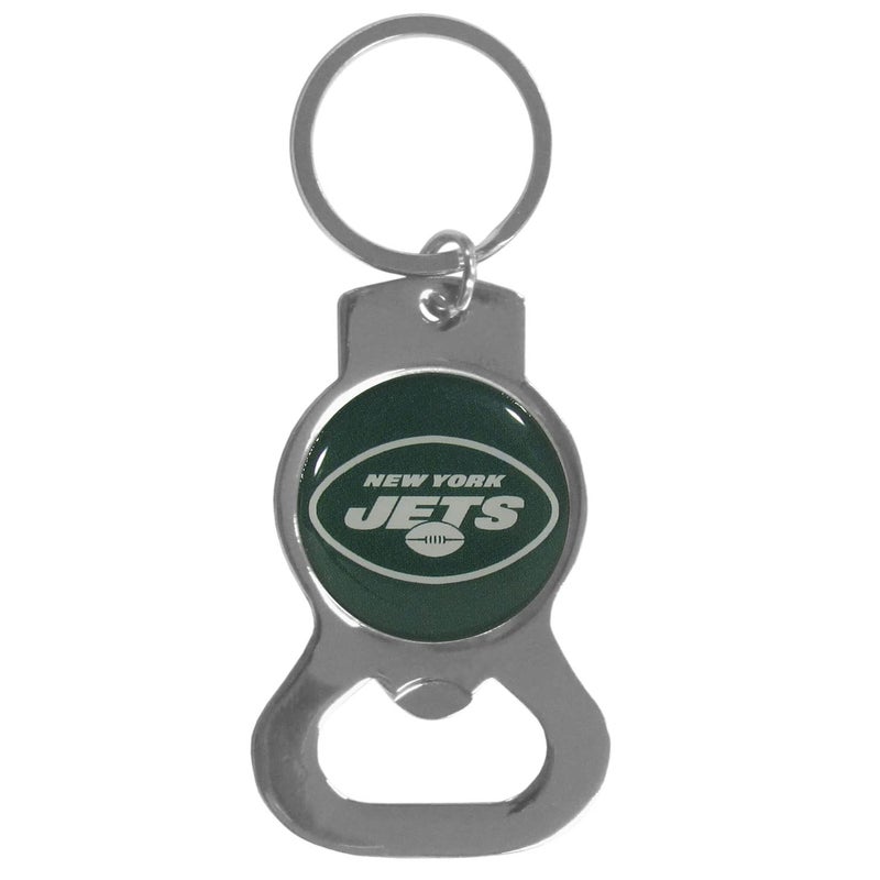 Siskiyou NFL Siskiyou Sports Fan Shop New York Jets Bottle Opener Key Chain One Size Team Color - Image 1